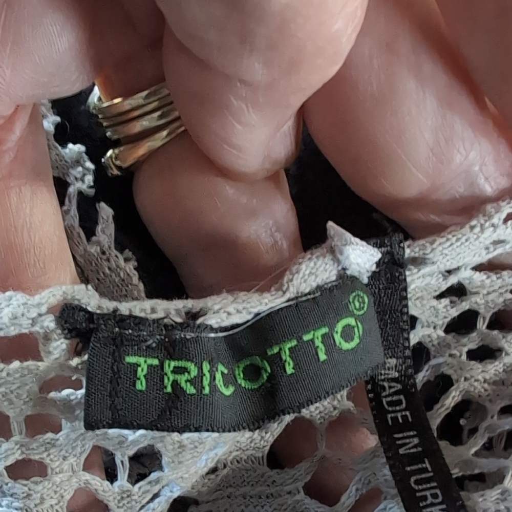 Unique Patchwork Crochet Top - image 2